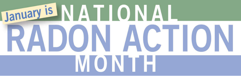 PHS News Release - January is National Radon Awareness Month