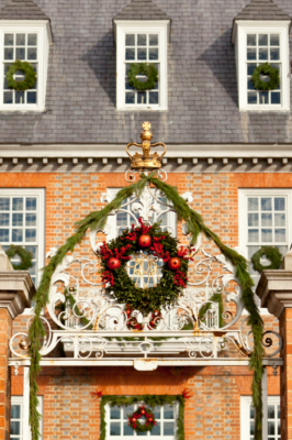 Colonial Williamsburg at Christmas