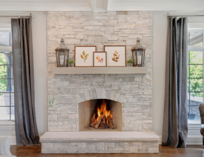 Prepare Your Home for Winter by inspecting the fireplace