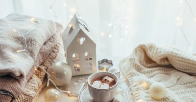 Christmas white decor