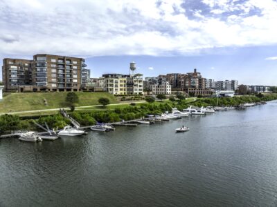 Condos on the river